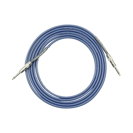 Lava Blue Demon Instrument Cable Straight to Straight Blue 10 ft.
