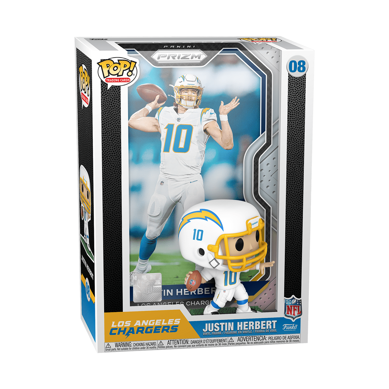 Funko Pop! Trading Cards: Justin Herbert Vinyl Bobblehead