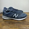 thumbnail image 1 of New Balance 2019 990v5 Blue White Shoes Sneakers Mens Size 13 D, 1 of 6