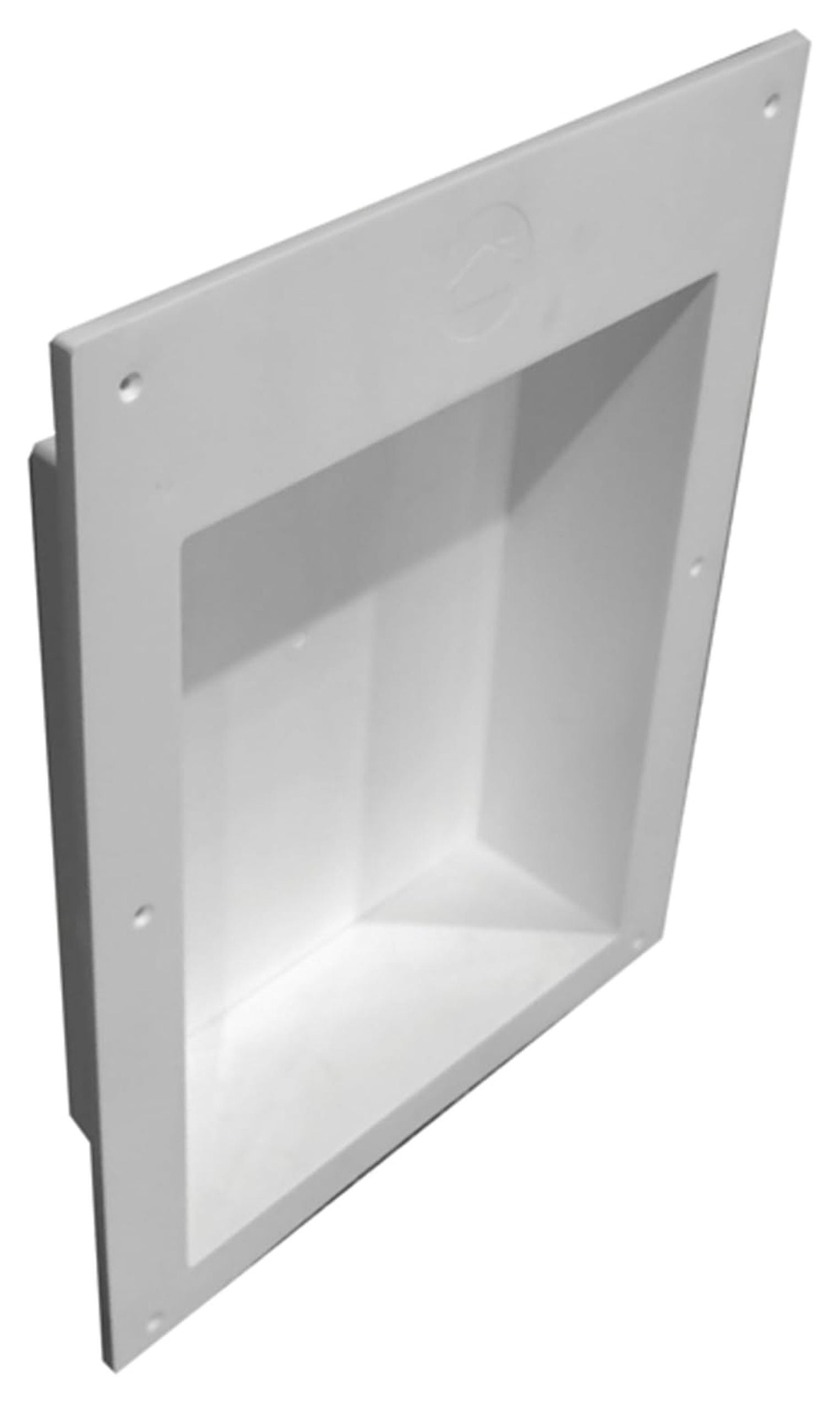 Saf-T-Duct Dryer Outlet Box, white