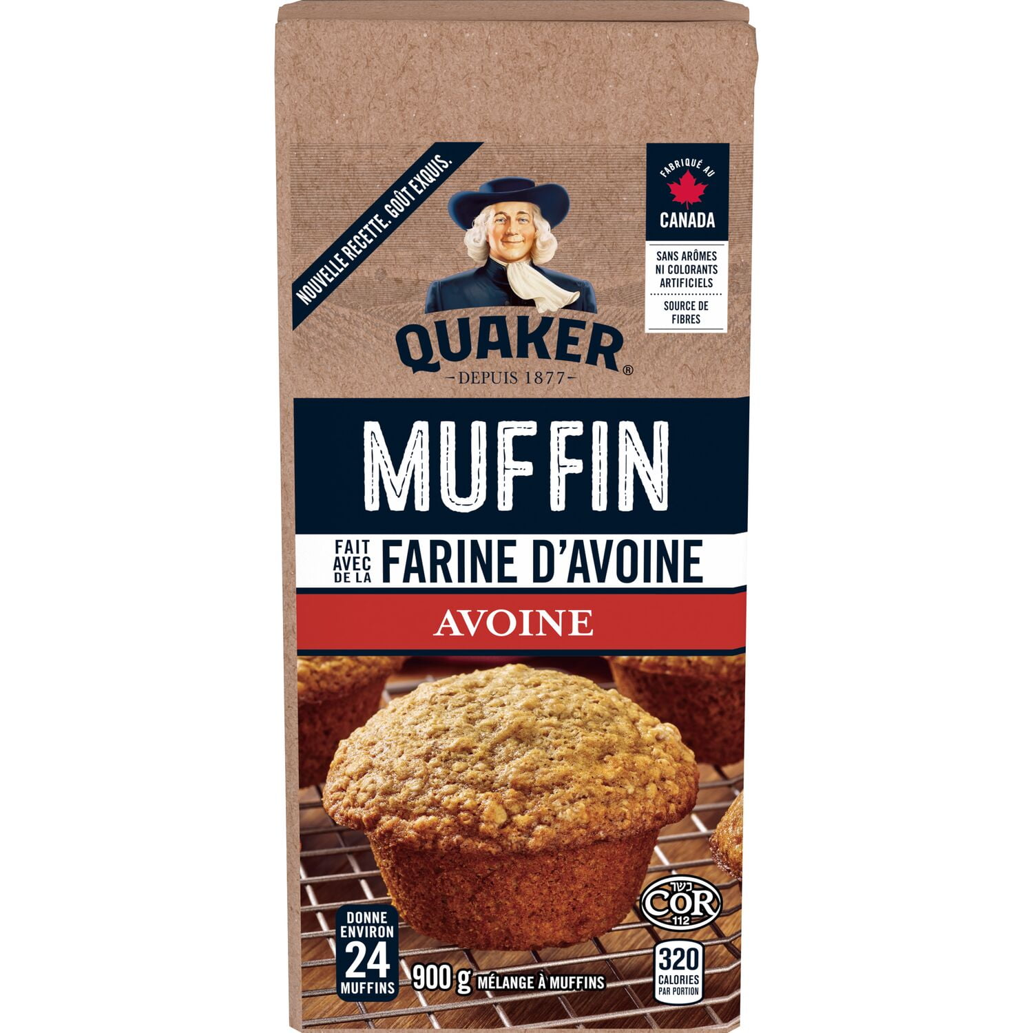 Quaker Oat Flour Muffin Mix Oatmeal