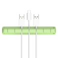 thumbnail image 4 of Soporte para cables, organizador de cables de gestión de enrollador ordenado de escritorio Usb de silicona, 4 of 5