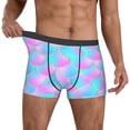 thumbnail image 2 of Kdxio Men's Boxer Briefs with Purple Dragon Scales Print - Comfortable and Breathable Underwear for Everyday Wear, 2 of 7