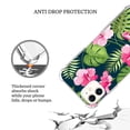 thumbnail image 3 of Flower Jungle Case for iPhone 12,Aesthetic Colourful Floral Plant Case for Men Women,Unique Soft TPU Bumper Case Cover, 3 of 5