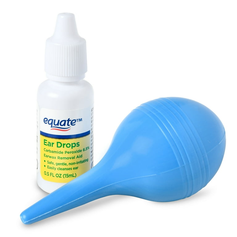 Equate Earwax Removal Kit, 0.5 fl oz