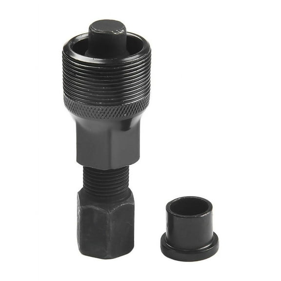 Portable Bike Crankset Removal Tool Compact Crank Puller For General Bike Types And Use Durable Steel Material Black Color