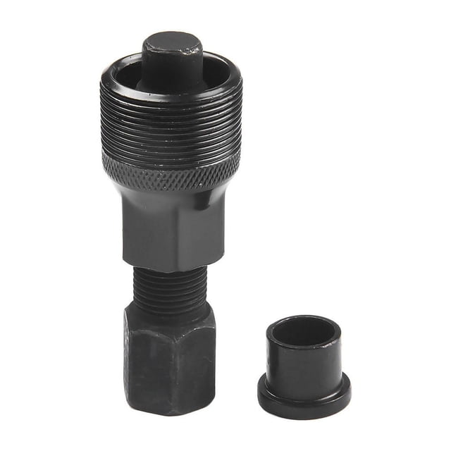 Portable Bike Crankset Removal Tool Compact Crank Puller for General Bike Types and Use Durable Steel Material Black Color