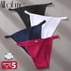 thumbnail image 2 of Conjunto de 5 unidades de ropa interior Sexy, bragas de algodón, lencería para mujer, calzoncillos femeninos con diseño de aro, bragas para la cintura, bragas de Bikini íntimas para mujer Tan Jianjun unisex, 2 of 2