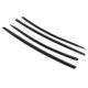thumbnail image 4 of Visera de ventana Deflector de ventWeather Shield, reemplazo de visera de ventana estilo fibra de carbono para Tesla Model 3 2017-2021 para automóvil LHCER NO, 4 of 5