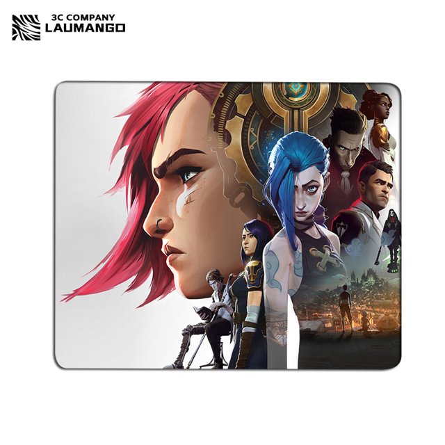 Alfombra de ordenador Arcane, alfombrilla de ratón personalizada, Protector de escritorio para Gamer, alfombrillas de mesa, alfombra de Anime, accesorios para Pc