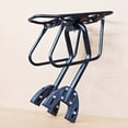thumbnail image 4 of predolo Cycle Rear Rack Heavy Duty Rear Bike Rack Stable 3-Point Mount Adjustable Cycle Touring Rack for Commuters, 4 of 10