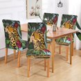 thumbnail image 7 of BZSMCE Chairs Slipcovers Dining Chair Covers Christmas Leopard Print Creative Pattern, 7 of 7