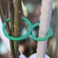 thumbnail image 1 of Gardening 8-shaped buckle 50 pieces of PE material, durable and not easy to corrode 4*2.7CM fixed plants, vines and vegetables, 1 of 6