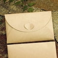 thumbnail image 5 of OUNONA 100 Pcs Vintage Kraft Paper Envelope Blank Business Heart Clasp Holder Paper Envelopes for Multipurpose Postcard Storage DIY Supplies (10x17.5cm), 5 of 8