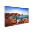 thumbnail image 2 of Trademark Fine Art "Ile Rousse" Canvas Art by Philippe Sainte-Laudy, 2 of 3