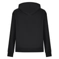 thumbnail image 4 of Timegard Hoodies for Women Fall Drawstring Sweatshirts Long Sleeve Drop Shoulder Comfy Pullover Tops, 4 of 5