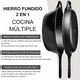 thumbnail image 2 of Sartenes De Hierro Fundido,  2 en 1 Negro, 2 of 5