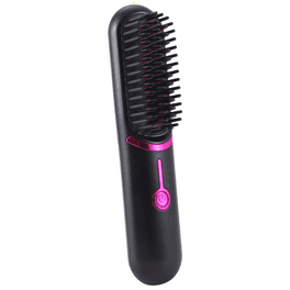 Mini Lisseur de Cheveux Rechargeable, Lisseur de Voyage, Brosse à
