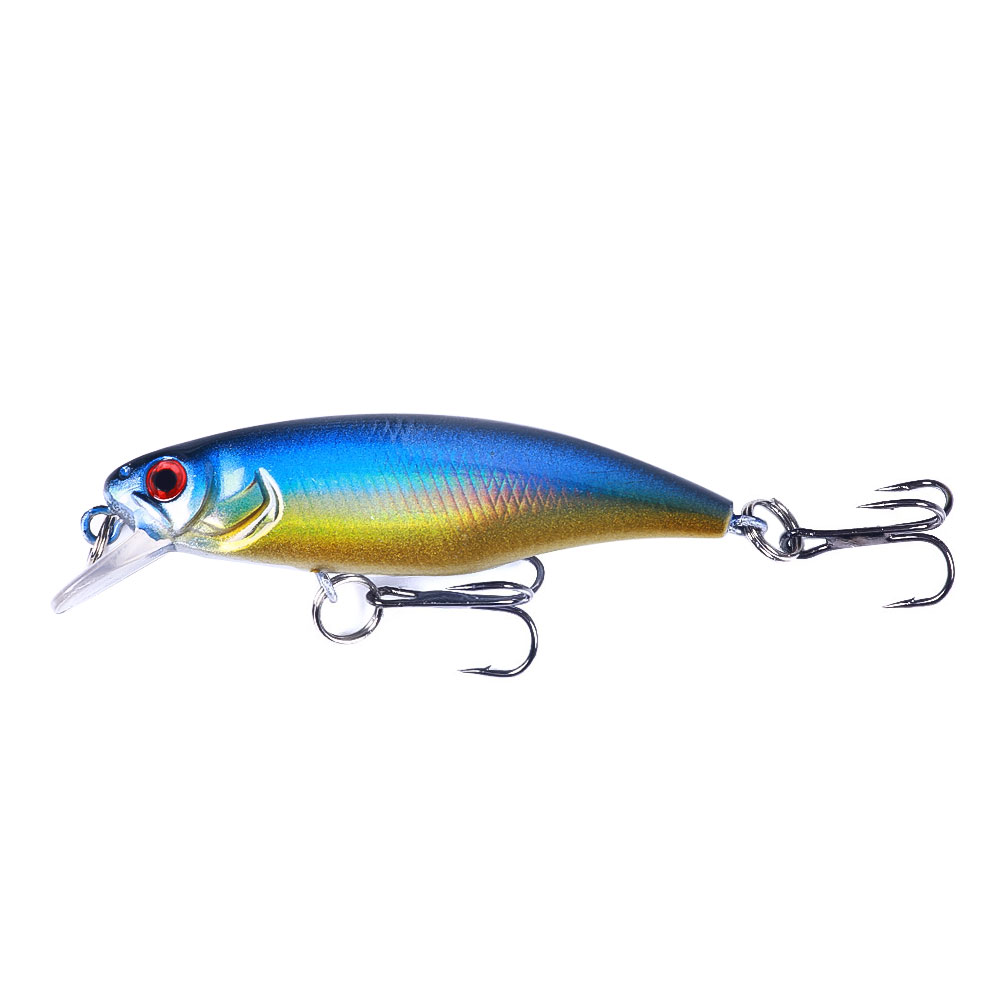 HENGJIA Fishing Lures Large Hard Bait Minnow VIB Lure with Treble Hook Life-Like Swimbait Fishing Bait Popper Crankbait Sinking Lure for Trout Bass Walleye Redfish
