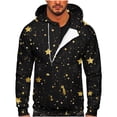 thumbnail image 1 of Hombres Casual Navidad Imprimir Deportes Fitness Pullover Sudadera con capucha y media cremallera Pompotops  oipoqjl52476, 1 of 5