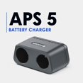 thumbnail image 2 of Cargador de bateria Pulsar APS 5 para baterias APS5 con cable USB y enchufe CC, 2 of 5