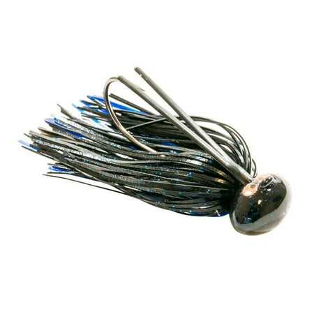 UPC: 0897744004902 | Z Man CrosseyeZ Football Jig 3/4oz Black/Blue