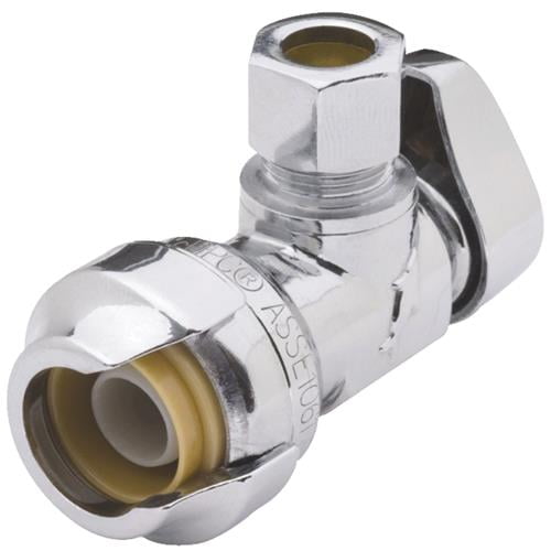 SharkBite Low Lead Angle Stop Valve 1/2X1/4 SHRK, Each