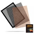 thumbnail image 4 of Non Stick Mesh Grill Mat for Cooking,1/2/3Pcs BBQ Grill Topper for Cooking Meat, Fish, Veggies ,Non Stick Heat Resistant Grill Pad, 4 of 7