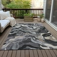 thumbnail image 4 of Dalyn Rugs Machine Washable Indoor/Outdoor Chantille ACN2162 Granite 9' x 12' Rug, 4 of 9