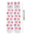 thumbnail image 2 of Girls Knee High Socks : Kids Crazy Long Socks 3-12 years, Tall Boot Cute Animal Cotton Fun Gift A Free, 2 of 2