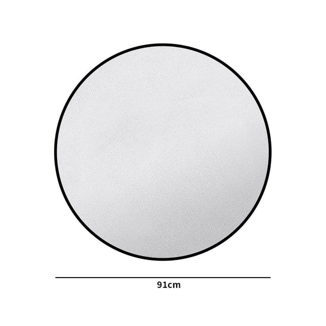 36In/48In Mat for Fire- Fireproof & Waterproof Protection for Decks & Grills! 36In Sliver
