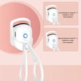 thumbnail image 6 of Heated Eyelash Curler | Rechargeable Makeup Eye Lash Curler | 2 Heating Modes, Quick Natural Curling Eye Lashes for Long Lasting, Makeup Accessories, 6 of 9