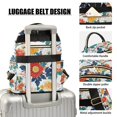 thumbnail image 3 of FORMRS Mini Backpack Purse for Women Travel Daypack Casual Shoulder Bag, Colorful Flowers Pattern, 3 of 7