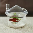 thumbnail image 2 of 2X Mushroom-shaped Hanging Glass Planter Vase Fish Tank Terrarium Container Home Garden Decor, 2 of 6