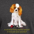 thumbnail image 3 of CafePress - Cavalier King Charles Spaniel Valentine Dark T Shi - Men's Classic Graphic Cotton T-Shirt, 3 of 4