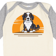thumbnail image 4 of Inktastic Bernese Mountain Dog Boys or Girls Long Sleeve Baby Bodysuit, 4 of 5