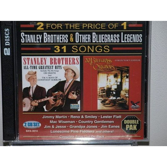 The Stanley Brothers - Bluegrass Originals: All Time Greatest - Music & Performance - CD