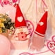 thumbnail image 4 of Peluche De San Valentín, Muñeco Sin Rostro Con Parte Inferior Ponderada, Gnomos De Anciano Con Parches De Corazón, Sombreros Para Decoraciones Navideñas Para El Hogar Cateissary HA046818-01, 4 of 6
