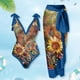 thumbnail image 1 of Ropa de playa con vestido Girasol Traje de baño 2 piezas Mujer para deportes acuáticos Hugtrwg Para estrenar, 1 of 9
