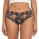 thumbnail image 1 of Fotbe Skulls and Flowers Calzones Estampados para Mujer – Ropa Interior de Algodón, Cómoda, Suave y Elástica-3X-Large, 1 of 6