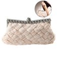 thumbnail image 1 of Formal Clutch Women Evening Clutch Bridal Clutch Elegant Style Family Reunion Birthday Banquet 8.7×5.5×1.2in 1Pcs, 1 of 5