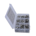 thumbnail image 4 of 100 Unids O-Clips De Acero Inoxidable Pinzas De Tubo De Hidráulica De Oído Individual 15mm Para Sunnimix O Clips Abrazaderas de manguera, 4 of 8