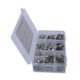 thumbnail image 4 of Abrazaderas De Tubo De Hidráulica De Un Oído De Acero Inoxidable Abrazadera De Aceite De Línea O-Clips De Conversión Baoblaze O clips Soltery Manguera Abrazaderas, 4 of 8