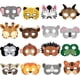 thumbnail image 1 of Máscaras de animales Suministros para fiestas Máscaras de animales para niños Tema de safari en la jungla Suministros para fiestas de disfraces de cumpleaños, 1 of 4