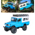 thumbnail image 3 of Hobby grado Radio Control Crawler Car 4CH simulado Car 260 Motor 1300mAH batería juguete adultos piezas modificadas - Azul Yotijar  escala de coche rc, 3 of 10