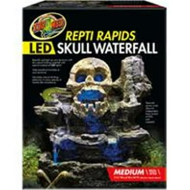 Repti Rapids LED Waterfall Skull - Medium