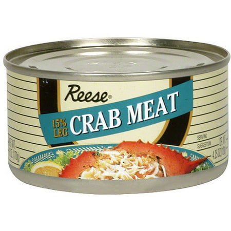 Reese Fancy, 15% Crab Meat, 6 oz (Pack of 12)