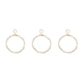 thumbnail image 1 of Qarigey Tobillera Elegante Universal Oro Plata Joyería estética con diamantes de imitación Tobilleras transparentes Cadenas para pies Oro Type1 NO1 Qarigey CBP253607, 1 of 6