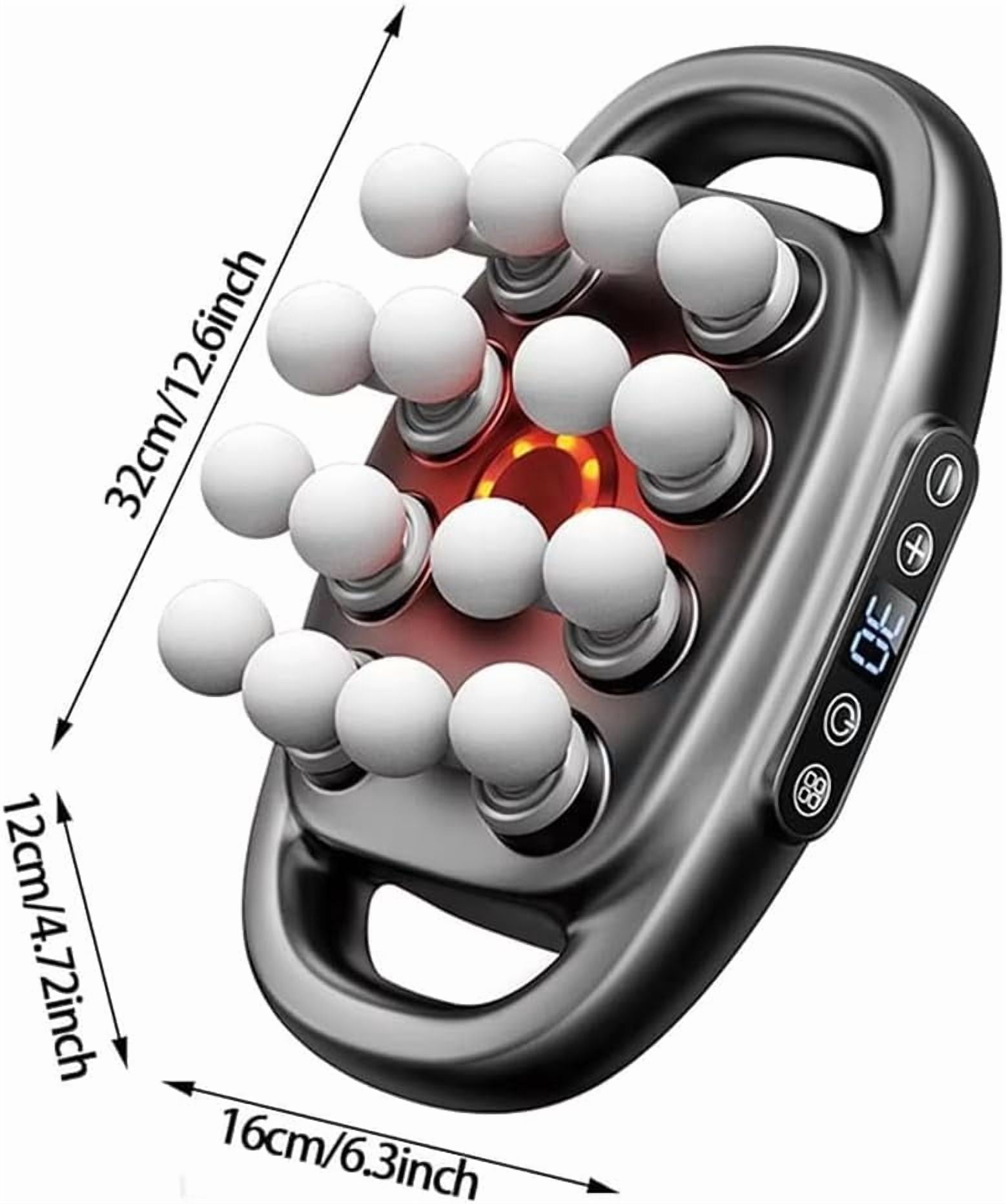 Verniqo Massager, 16-Head Massage Gun Set, 3 Modes & 30 Intensities Guns Deep Tissue, Muscle Relaxation Massage Suitablefor Back Leg and Foot Muscle Relaxation