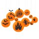 thumbnail image 1 of Halloween Paper Blossom set Bar Mall ambiente ambiente fiesta decoración de fondo, 1 of 5